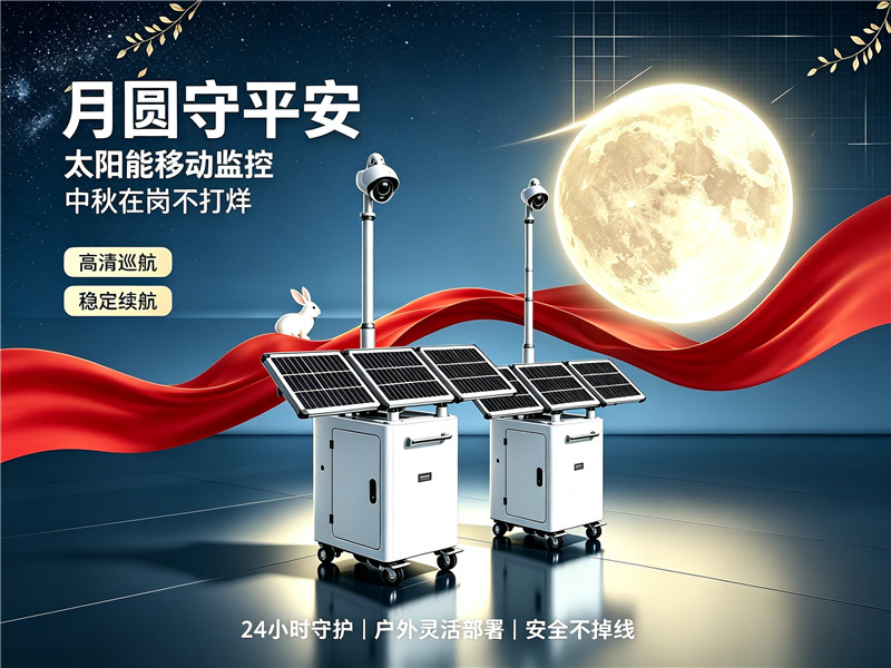 月圆守平安｜太阳能移动监控，中秋在岗不打烊