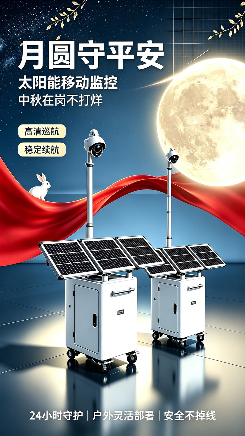 月圆守平安｜太阳能移动监控，中秋在岗不打烊